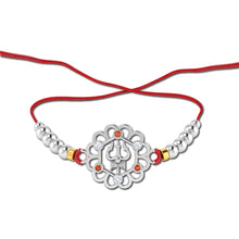 Lords Jewels Silver Rakhi for Raksha Bandhan Pack of 2