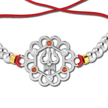 Lords Jewels Silver Rakhi for Raksha Bandhan Pack of 3