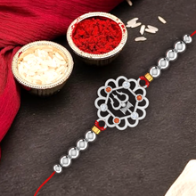 Lords Jewels Shivaya Silver Rakhi (SR009)