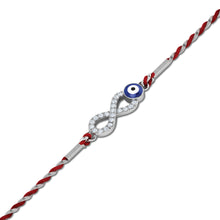 Lords Jewels Infinity 925 Silver Rakhi