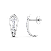 14k Gold Diamond Earring