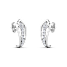 14k Gold Diamond Earring