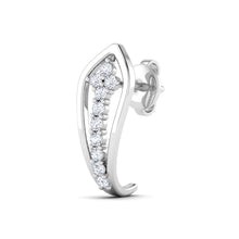 14k Gold Diamond Earring