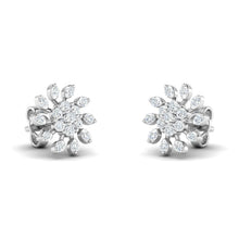 14k Gold Diamond Earring