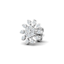 14k Gold Diamond Earring