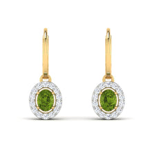 14k Gold Diamond Earring