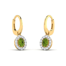 14k Gold Diamond Earring