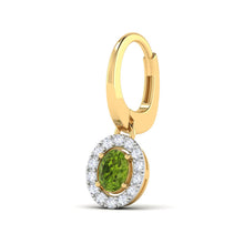 14k Gold Diamond Earring