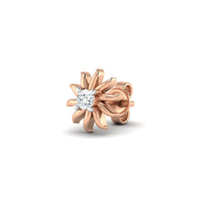 18k Gold Diamond Earring