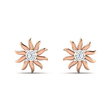 18k Gold Diamond Earring