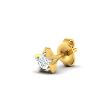 18k Gold Diamond Earring