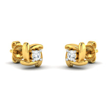 18k Gold Diamond Earring