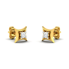 18k Gold Diamond Earring