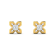18k Gold Diamond Earring