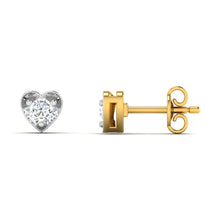 18k Gold Diamond Earring