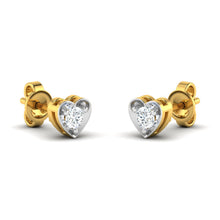 18k Gold Diamond Earring