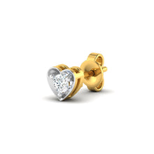 18k Gold Diamond Earring