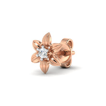 18k Gold Diamond Earring