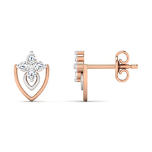 18k Gold Diamond Earring