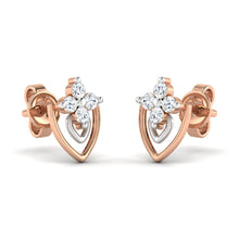 18k Gold Diamond Earring