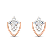 18k Gold Diamond Earring