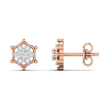 18k Gold Diamond Earring
