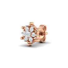 18k Gold Diamond Earring