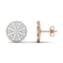 14k Gold Diamond Earring
