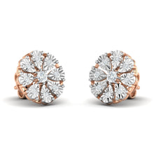 14k Gold Diamond Earring