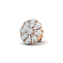 14k Gold Diamond Earring