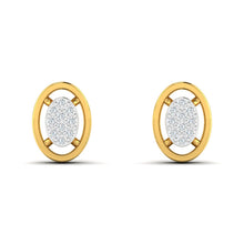 18k Gold Diamond Earring