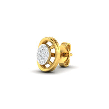 18k Gold Diamond Earring