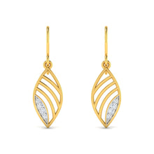18k Gold Diamond Earring