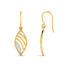 18k Gold Diamond Earring