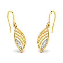 18k Gold Diamond Earring