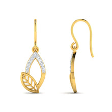 18k Gold Diamond Earring