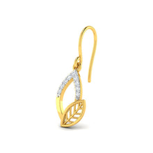 18k Gold Diamond Earring