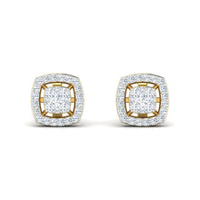 18k Gold Diamond Earring