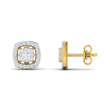 18k Gold Diamond Earring