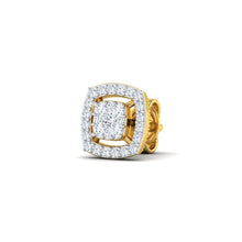18k Gold Diamond Earring