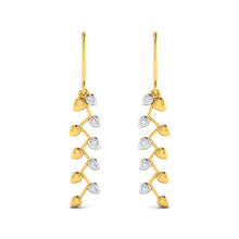 18k Gold Diamond Earring