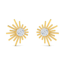 18k Gold Diamond Earring