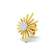 18k Gold Diamond Earring