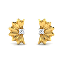 18k Gold Diamond Earring