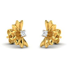 18k Gold Diamond Earring