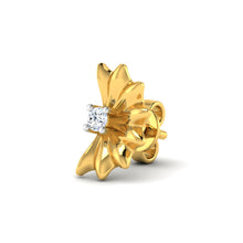 18k Gold Diamond Earring