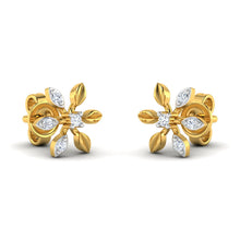18k Gold Diamond Earring