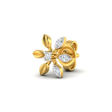 18k Gold Diamond Earring