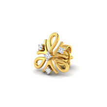 18k Gold Diamond Earring