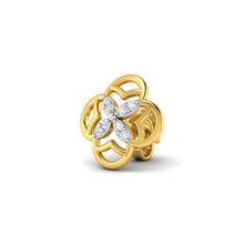 18k Gold Diamond Earring